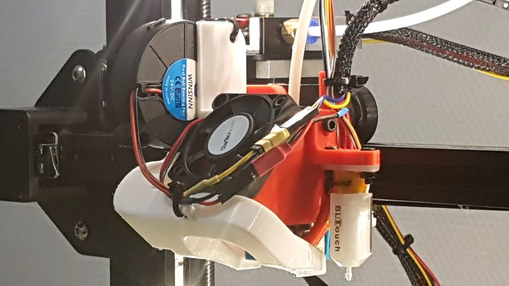 Free 3D file Head Fans for Ender 3 - 40x10 - 5015 - BlTouch・3D printing ...