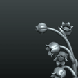 LOTV-06.png 3D file Lily of the valley・3D printing model to download