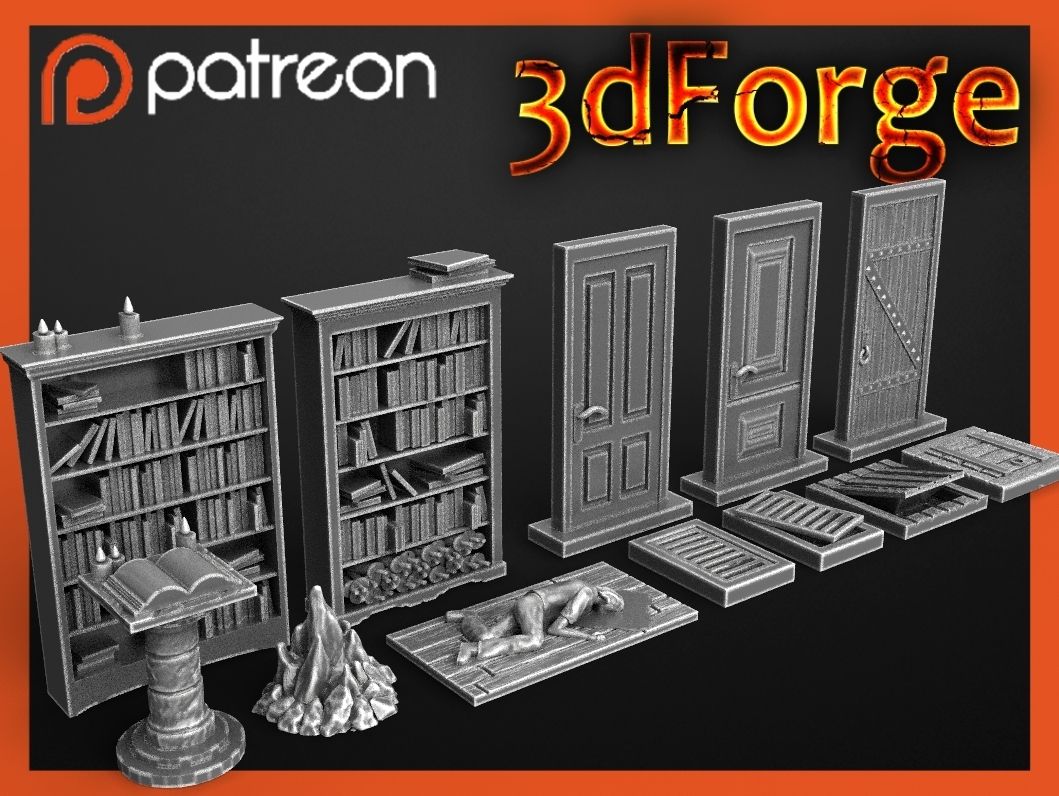 Download Free Obj File Altar For The Mansions Of Madness • 3d Print Design ・ Cults 