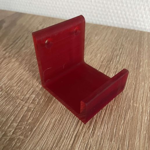 Simple wall-mounted coat rack