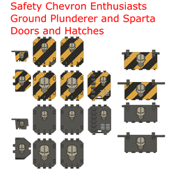 iw6.png Portes et trappes des réservoirs de sécurité Chevron Enthousiastes Ground Plunderer et Sparta