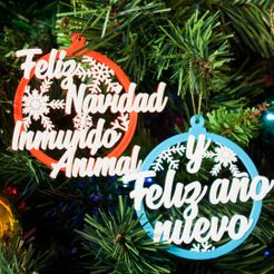 Esfera-inmundo-animal-2.jpg Free STL file Home Alone Christmas Sphere・Design to download and 3D print