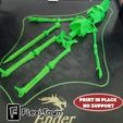 Spartan-Skeleton-Warrior-6.jpg Flexi Skeleton Warrior, Articulated fidget figure, 3mf included