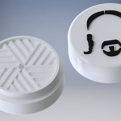 grindersnopdog2.jpg STL file grinder Snoop Dogg・3D printer model to download