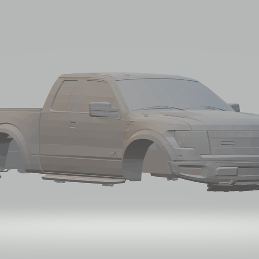 Fichier STL ford f150・Modèle pour imprimante 3D à télécharger・Cults