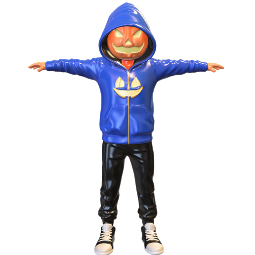 pumpkin head character game reader