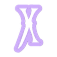 x_Low_case.stl Merlina - alphabet font - cookie cutter