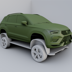 1.png STL file Cupra Ateca 2021・Template to download and 3D print