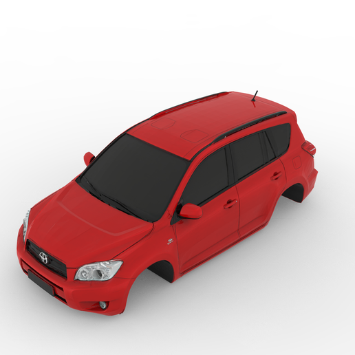 Toyota RAV4 XA30 2.0 VVT-i Sol 2008 – Detailed 3D SUV Body Model