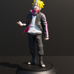 ZENBRUSH3D Fichier 3D Boruto Usumaki - Boruto・Objet imprimable en 3D à télécharger