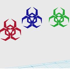 1.png Free 3D file Malware Logo・Template to download and 3D print