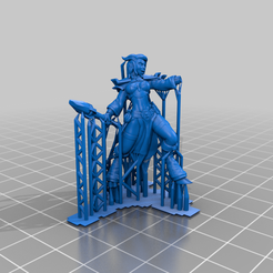 DraeneiMage_110_Supported_fixed.png Archivo STL gratis Lady Audra - Libre・Plan imprimible en 3D para descargar, imagineminis