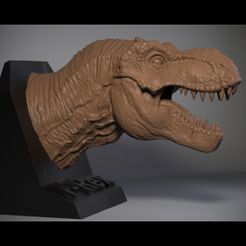 01.jpg STL file T-rex Tyrannosaurus・3D printing design to download