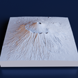 Mount-Vesuvius6.png 维苏威火山/维苏威山 3D 模型 STL