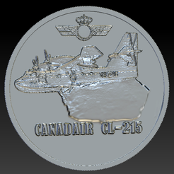 canadair1.png Canadair CL-215 commemorative coin