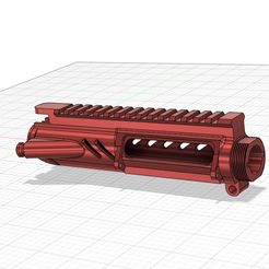 3.jpg Файл STL Верхний рецивер Airsoft M4・3D-печатная модель для загрузки
