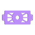 Undampened_Universal_Plate_Small_Hole.stl Suportes para controladores de voo Mini Talon