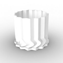 pot3.jpg STL-Datei Plant Pot #3 kostenlos・Design für 3D-Drucker zum herunterladen