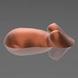 05.png STL file A pregnant woman on the water・3D printer model to download