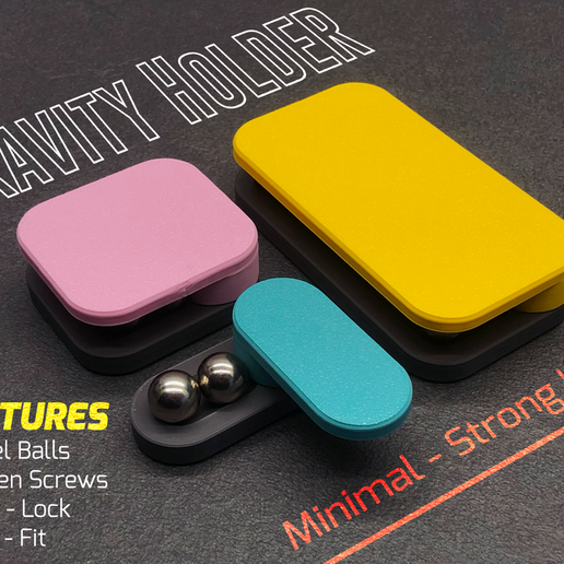 Gravity Holder: Minimal Design, Maximum Hold - 3D model önizlemesi