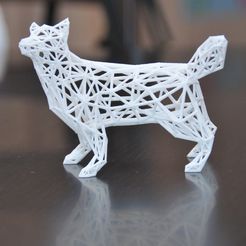 chien1.jpg Archivo STL Hilo de alambre de poli・Objeto imprimible en 3D para descargar, PigArt