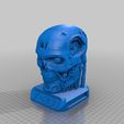 T800_Base_Supported_v5.4.5.png T800 Smooth Terminator Endoskull Printable WithBase (not ExoSkull)