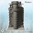 4.jpg Large modern industrial metallurgical furnace with tanks and drain pipes (20) - Modern WW2 WW1 World War Diaroma Wargaming RPG Mini Hobby