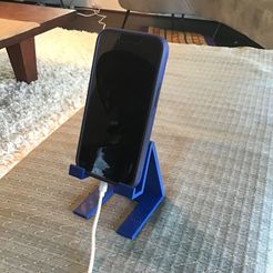 Slim-Phone-Stand.jpeg Phone Stand (Case & Charger Adaptable!)