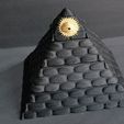 44e0dc9b789a290b79f87f395c16534a_display_large.jpg WORN STONE PYRAMID with SECRET COMPARTMENT