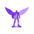 STL LOW.stl Falcon - Captain America - FATWS LOW POLYGONS AND NEW EDITION