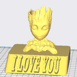 4.png I love you- groot pot