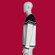 Men-Striped-Sweatshirt-With-Patch_9.png Camisola às riscas com remendo para homem | Marvelous / Clo3d / obj / fbx