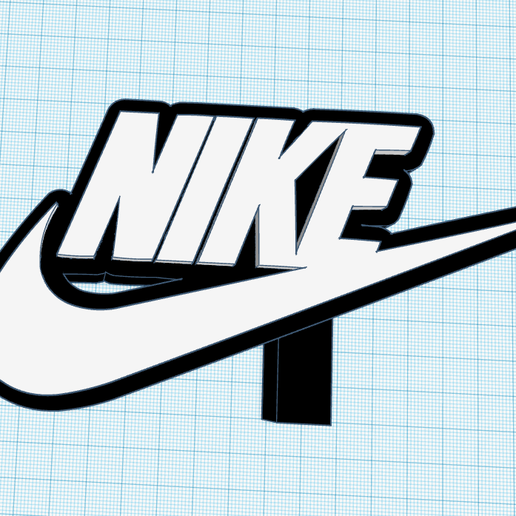 nike logo stencil printable