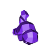 squirtle_starter_1gen_flowalistik.STL Fichier STL gratuit Low-Poly Carapuce・Modèle à télécharger et à imprimer en 3D