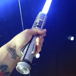 20220514_113311.jpg STL file Revan lightsaber xenopixel compatible star wars・3D print model to download