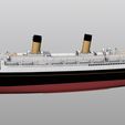 1.jpg RMS HOMERIC White Star Line ocean liner print ready model