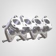 VW-16v-KR-manifold-scan1.jpg VW Golf 16V KR - Intake manifold 3d scan - DCOE
