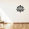 a9f94224-86a3-475b-b379-66e85ddb2785.jpg Lotus flower / Lotosový květ wall or table decoration