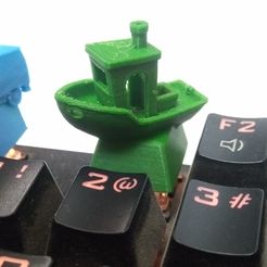 IMG_20220104_133617.jpg Free STL file Mechanical Keyboard Keycap of 3Dbenchy cherry MX・3D printable model to download, fstoka