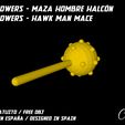 THINKIVERSE1.jpg SUPERPOWERS - MAZA HOMBRE HALCON