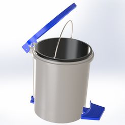 Projet sans titre 6.jpg STL-Datei Trash bin kostenlos・3D-druckbares Design zum herunterladen