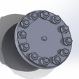 CAP-1.png 1/16 HIGH DETAILED PANZER IV WHEEL CAP FOR HENG LONG / MATO