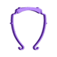 Visiere_v2.8_Stack_1x5_Closed.stl COVID Serre-tête empilables - Stackable Headset