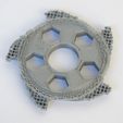 DSC07025.JPG STL file Circular Saw Blade Style Spinner With M8 Nuts・3D printer model to download
