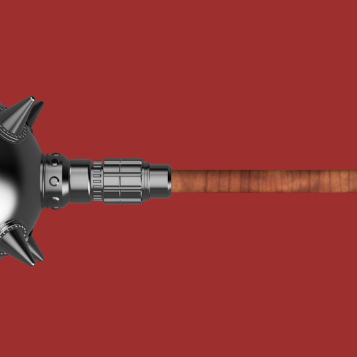 4.png Superman 2025 - Hawkgirl mace 3D model