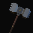hammer_textured.png Hammer - Custom model