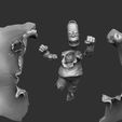 1.jpg Homer as a HULK for 3d printing STL, OBJ