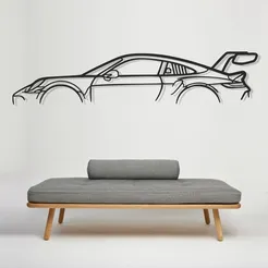 gt3-cup-992.webp Fichier STL Porsche GT3 cup 992Silhouette・Modèle pour impression 3D à télécharger