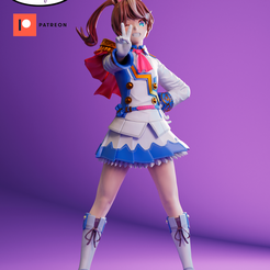 tokai-1.png Файл 3D Tokai Teio - Uma Mussume・3D-печатная модель для загрузки