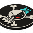 frankn.png Jolly Roger Franky from One Piece pirate flag